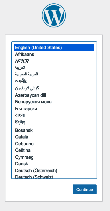 Language Selection for WordPress Language Selection for WordPress