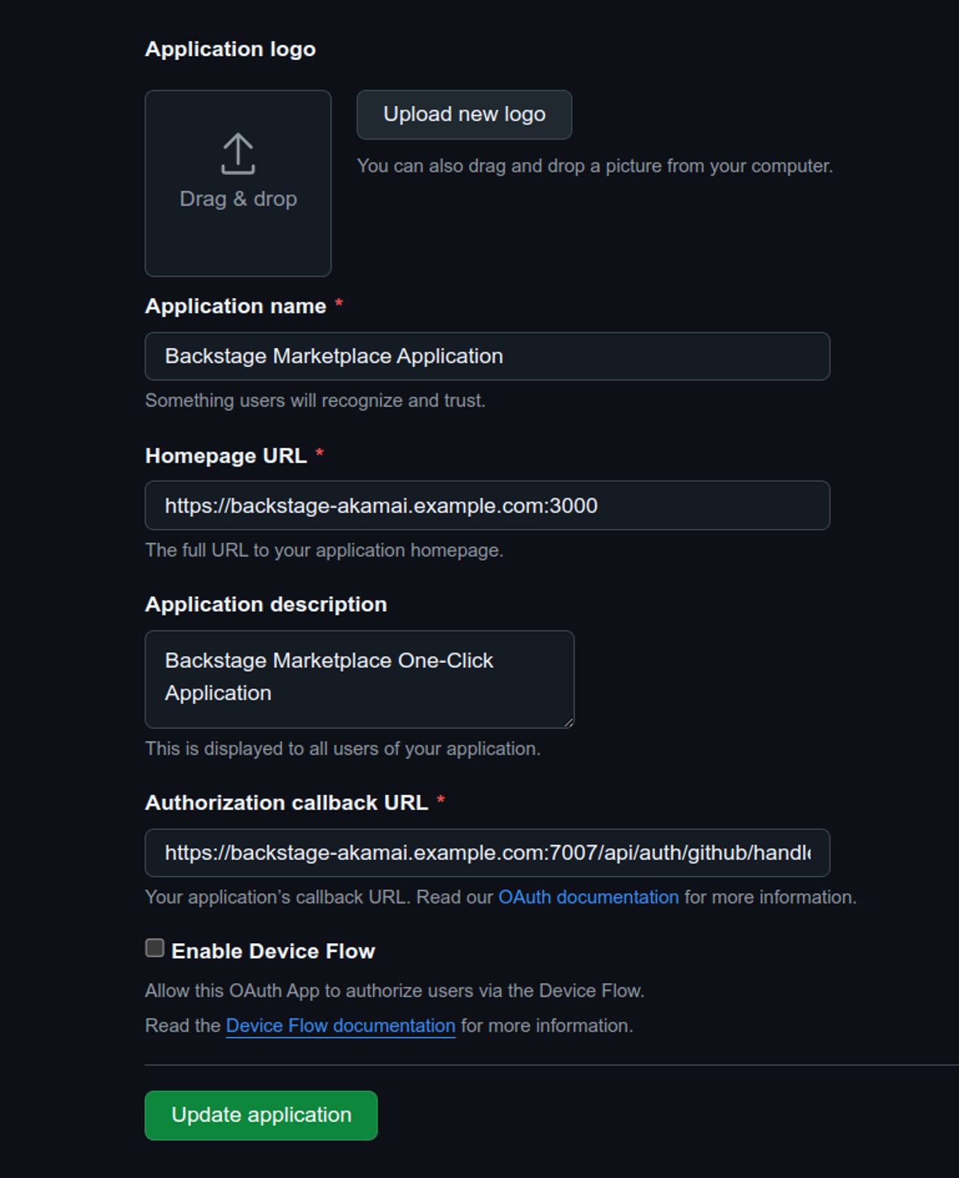 Oauth Example App